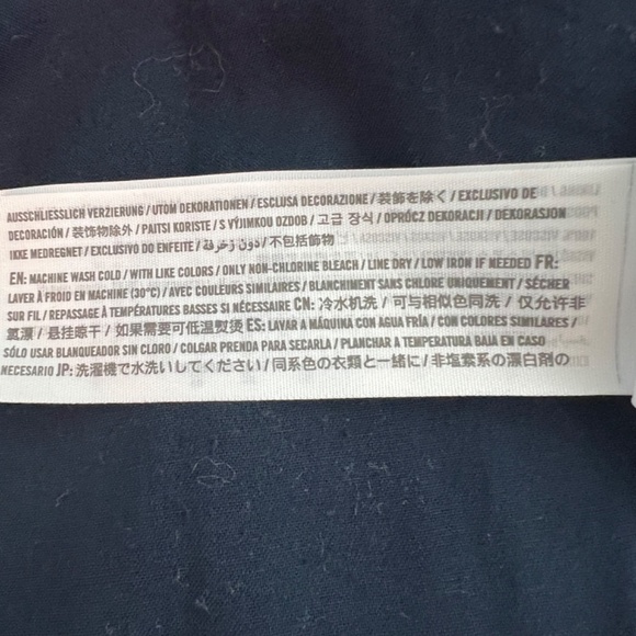 Abercrombie & Fitch Floral Babydoll Dress Womens Large Cottagecore Beach Coastal - Picture 10 of 11